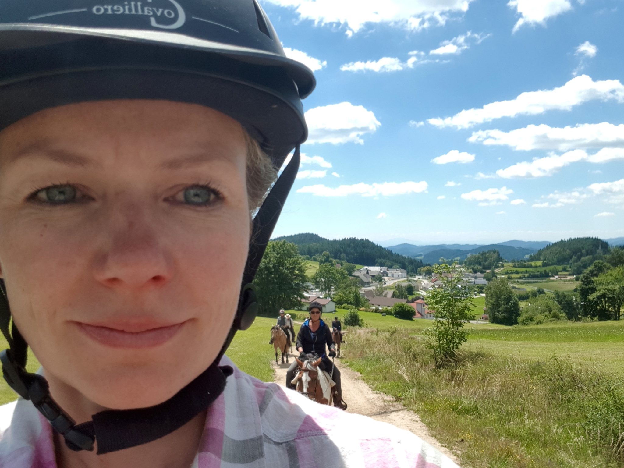 reiten, Pferde Österreich pilgern Mühlviertel Alm Berge