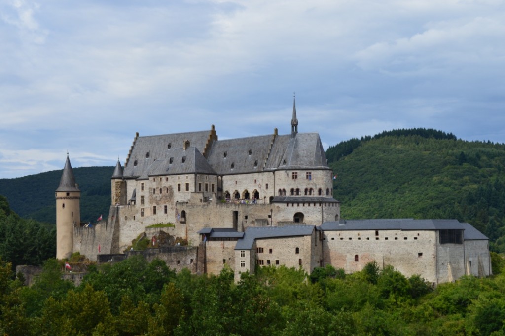Schloss Vianden Luxemburg Familienurlaub