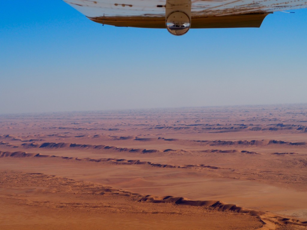 Flug Soussousfly Namibia Wüste Scenic flight bush birds Swakopmund