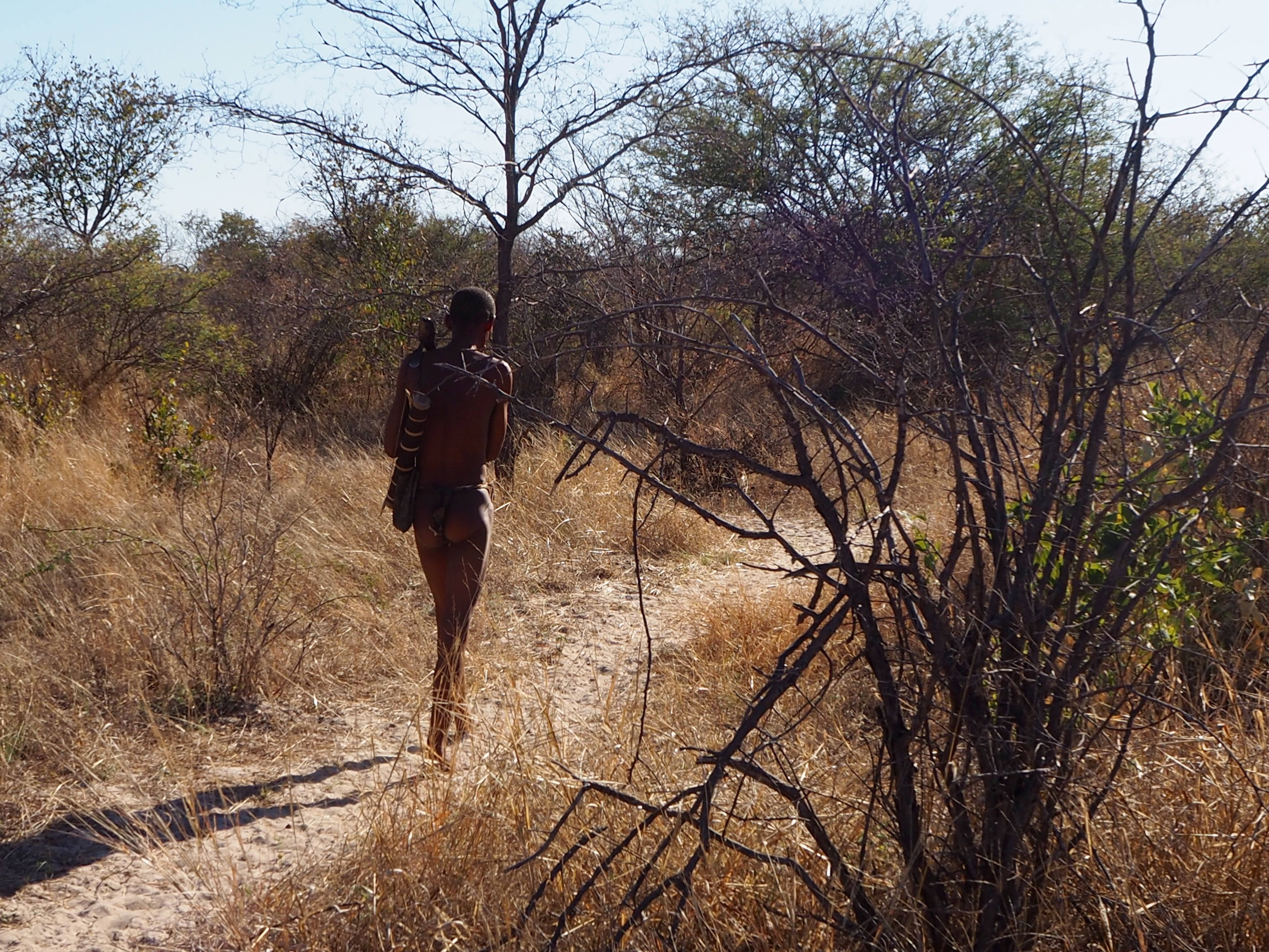Bushmen camp Fiume Namibia Grootfontain Buschmänner San Safari lebendiges Museum Familienreise