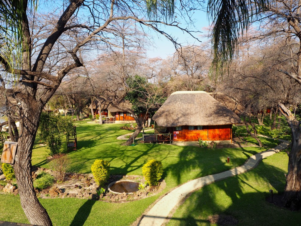 Namibia Okavango Hakusembe Lodge Luxus Hütte