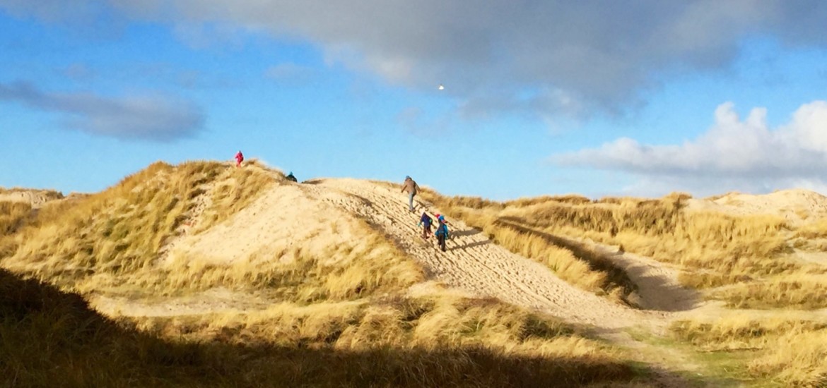 Dänemark Familienurlaub Strand Dünen wandern Sonne Meer Nordsee