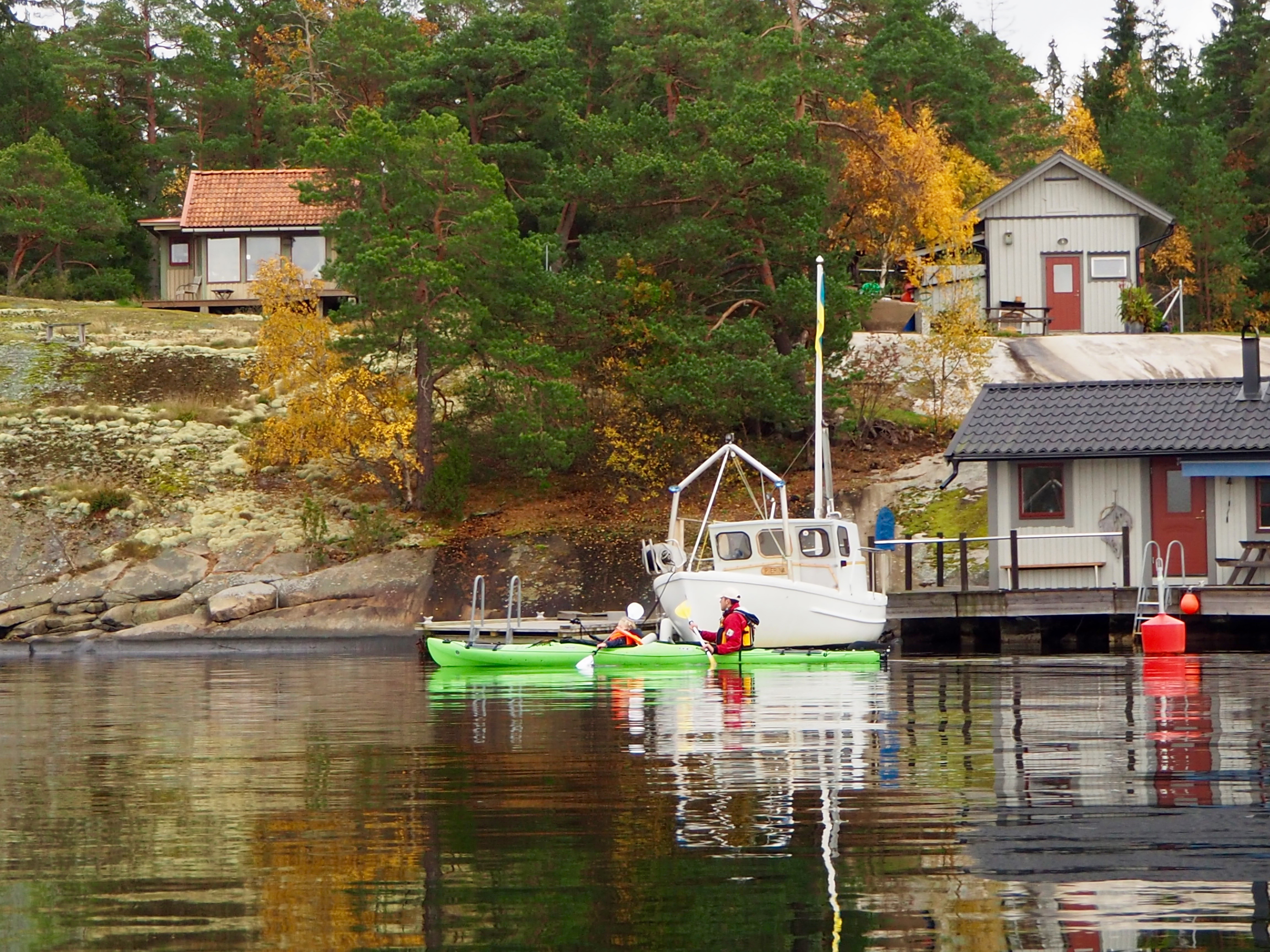 Kajak Västervik Smaland Schweden