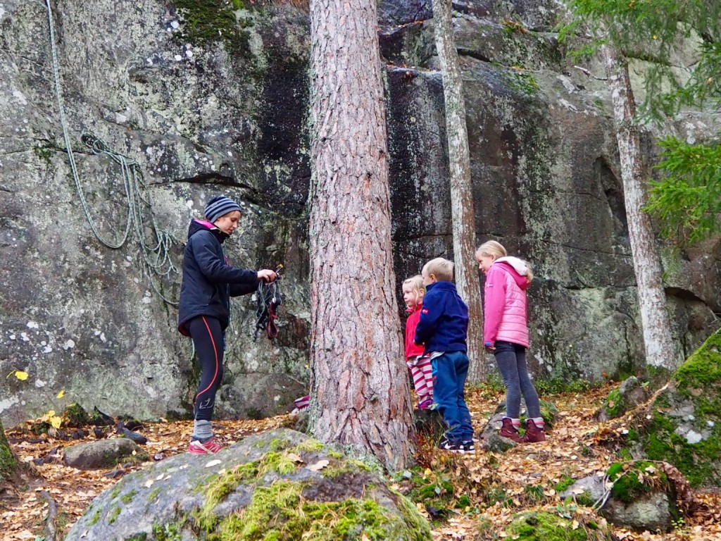 Klettern Bouldern Västervik Smaland Schweden Familie Aktivurlaub