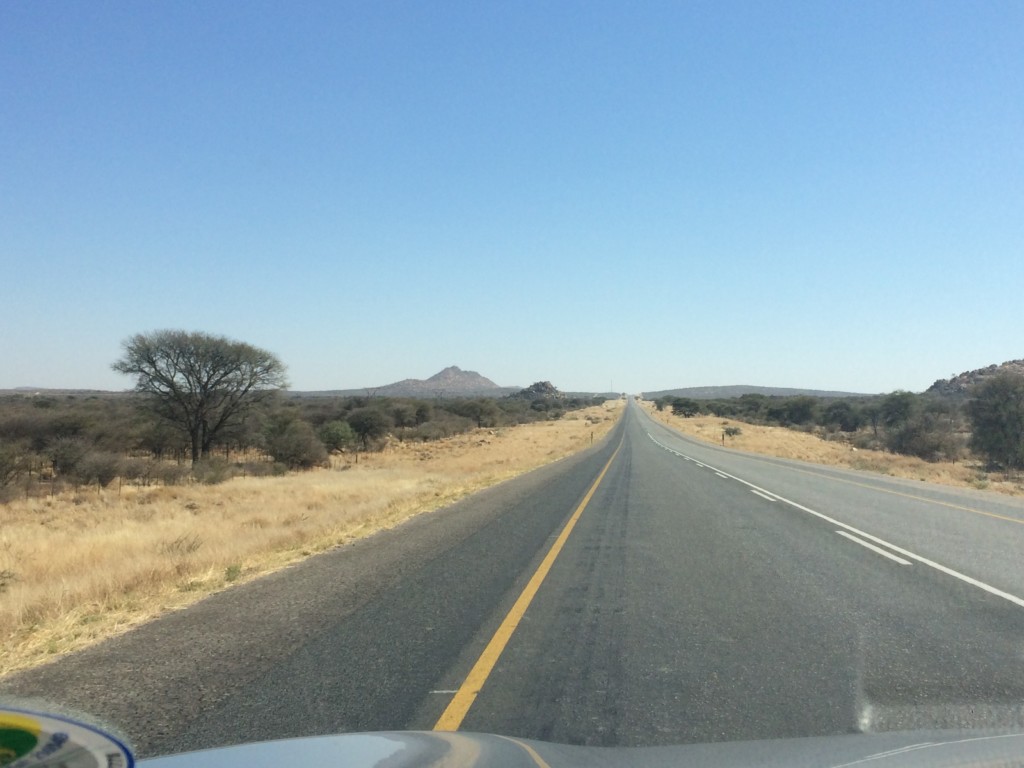 Windhoek nach Swakopmund Namibia Halbwüste
