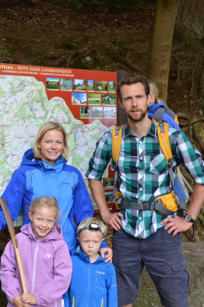 Wandern Müllerthal Luxemburg Familie Urlaub