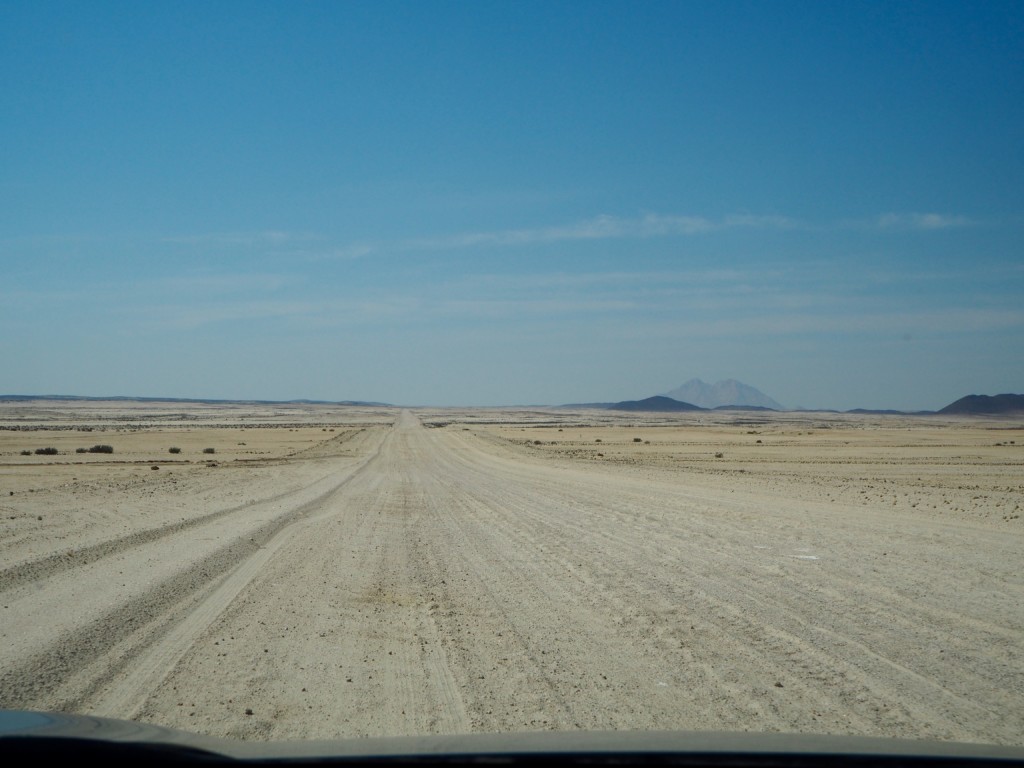 Namibia Spitzkoppe Sandpiste
