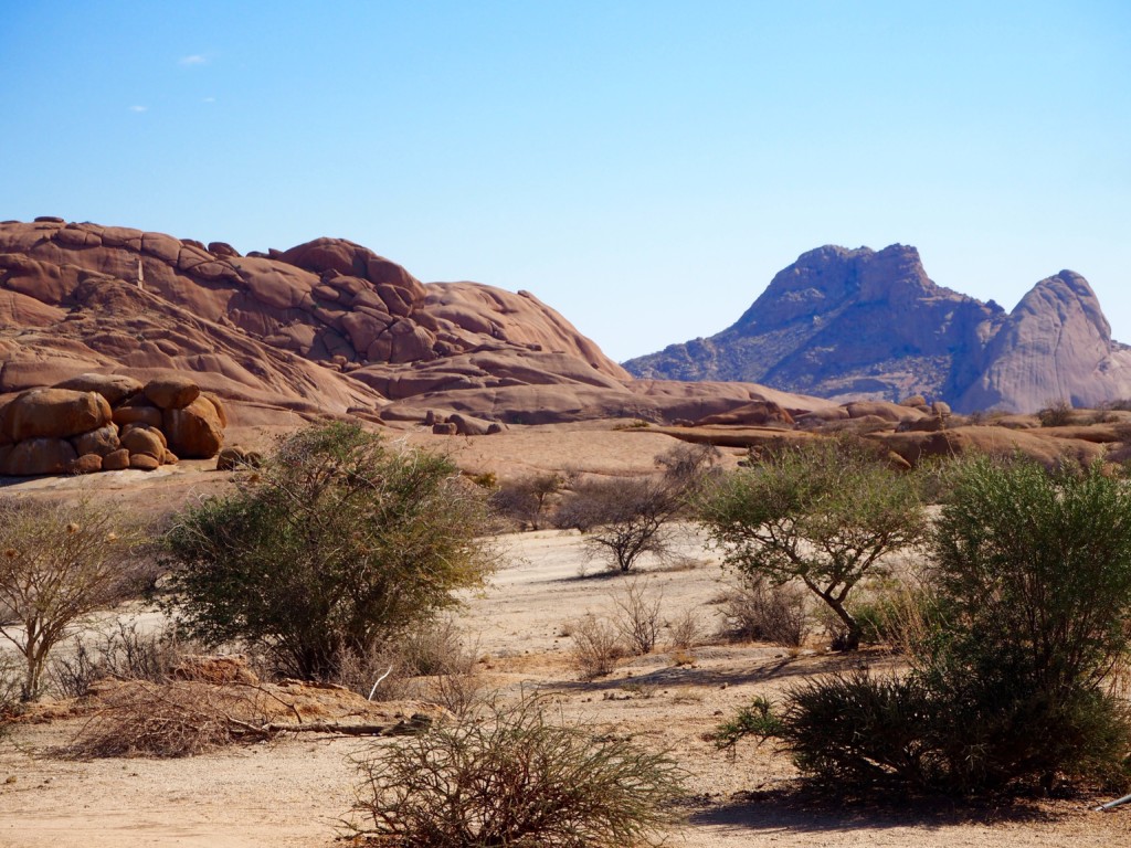 Namibia Spitzkoppe Sandpiste