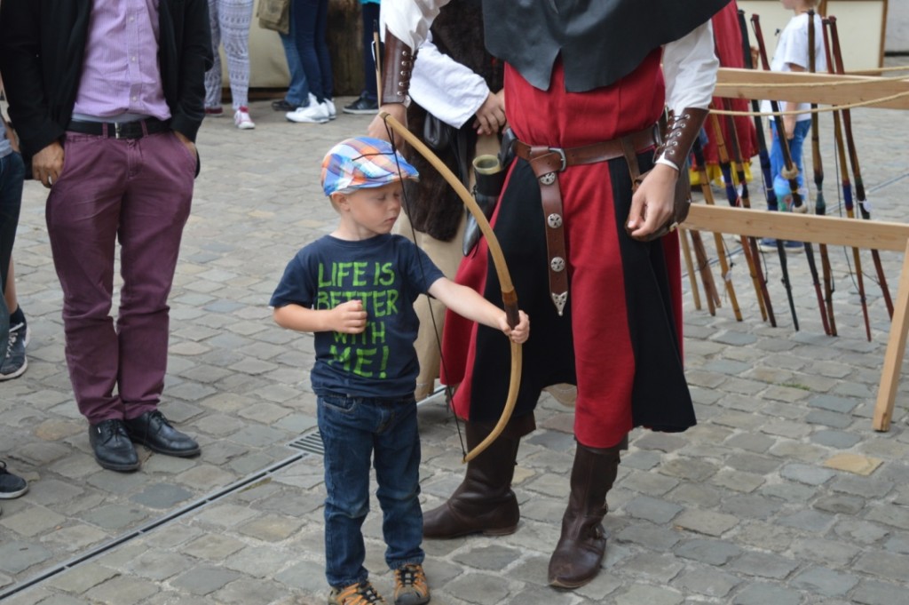 Schloss Vianden Luxemburg Familienurlaub Mittelalterfest